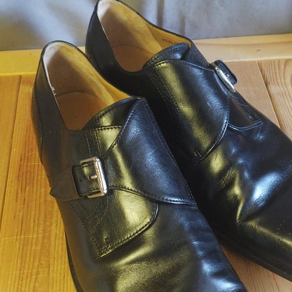 Bally Monk Strap Broguing toe box 11.5 EEE - Picture 12 of 16